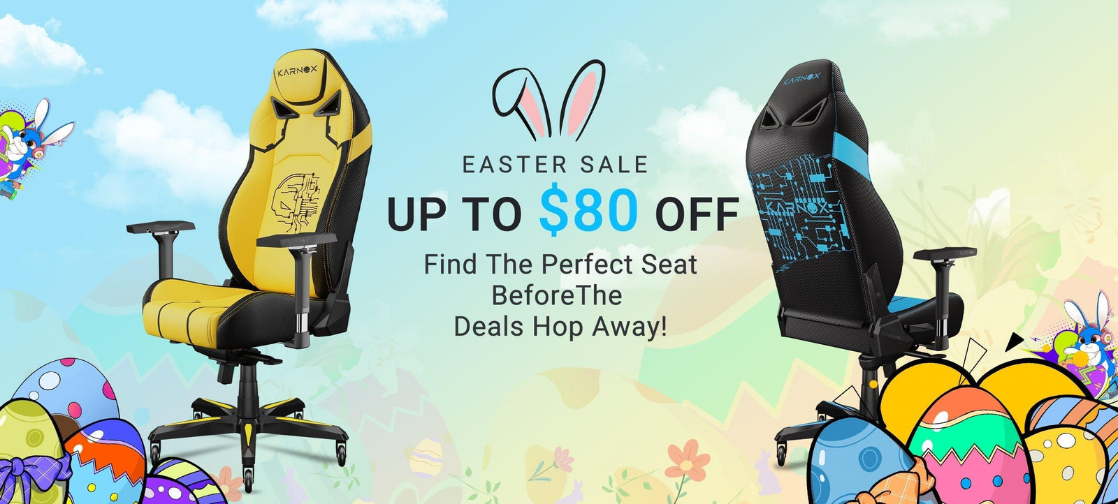 Karnox Gaming Chairs – Easter 2025 Event with Festive Savings