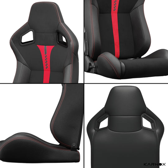 Racing Seat - black/red