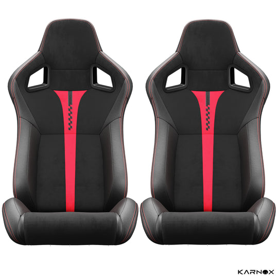 Racing Seat - black/red